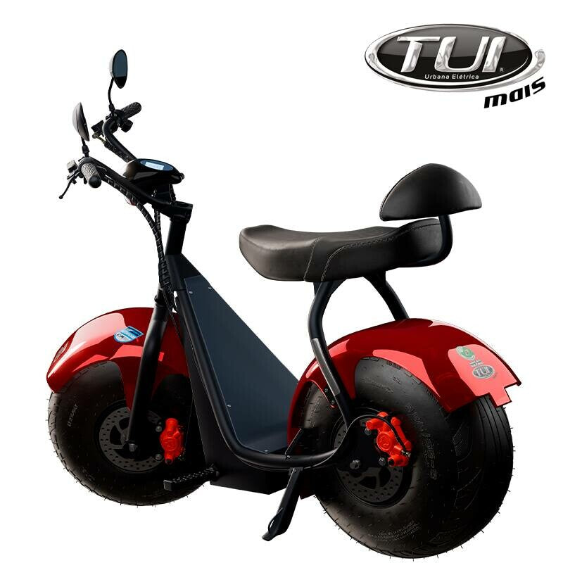 Tui mais bicicleta elétrica 1000W não precisa de CNH e não tem limite de idade