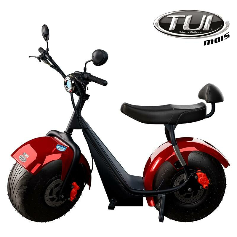 Tui mais bicicleta elétrica 1000W não precisa de CNH e não tem limite de idade