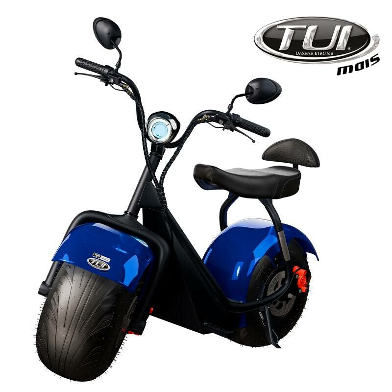 Tui mais bicicleta elétrica 1000W não precisa de CNH e não tem limite de idade