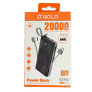 POWER BANK USB TIPO C PORTÁTIL 20000mah