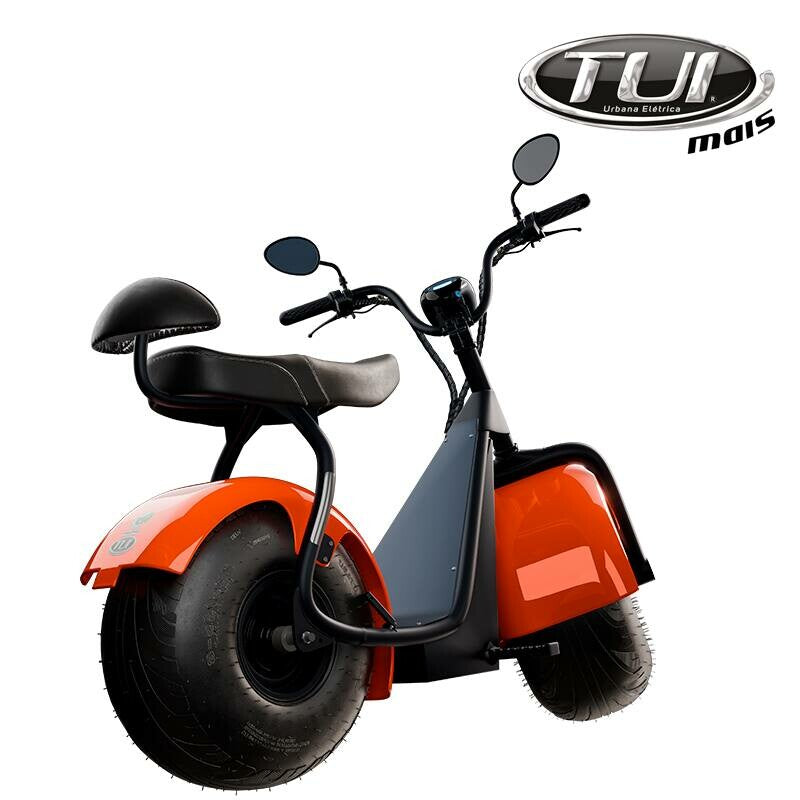 Tui mais bicicleta elétrica 1000W não precisa de CNH e não tem limite de idade