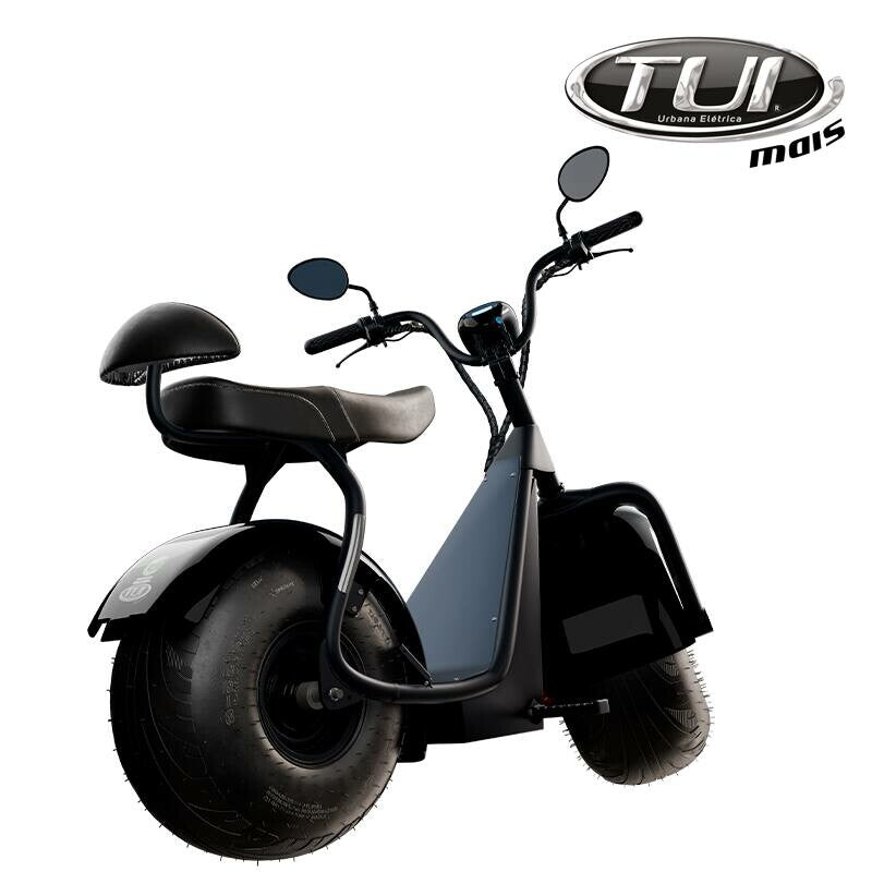 Tui mais bicicleta elétrica 1000W não precisa de CNH e não tem limite de idade