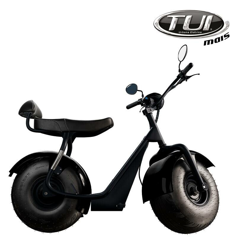 Tui mais bicicleta elétrica 1000W não precisa de CNH e não tem limite de idade
