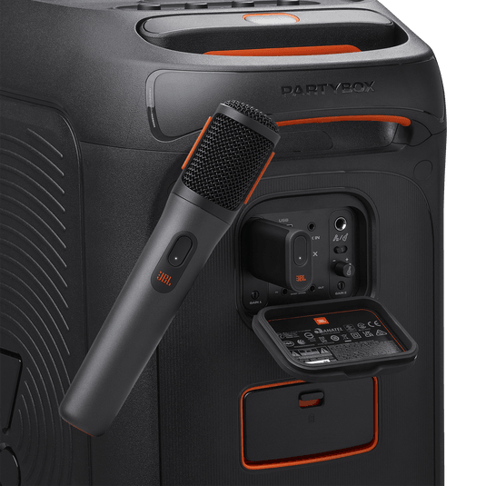 JBL PARTYBOX WIRELESS MICROFONE